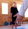 Yoga YTT Juna 2016 eval finale en cours pose montagne